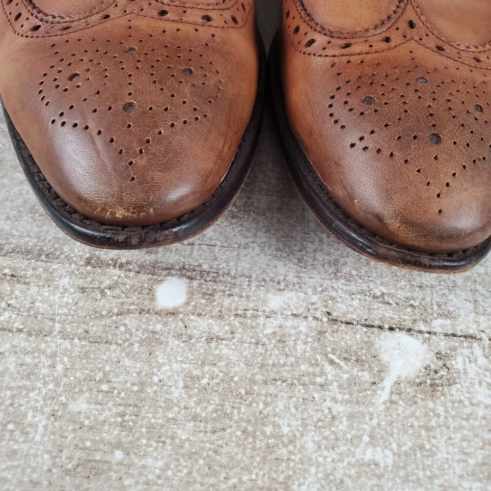 To Boot New York Adam Derrick Mens Wingtip‎ Oxford Sz 11 Brown Lace Up Boots